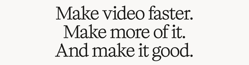make video better descript
