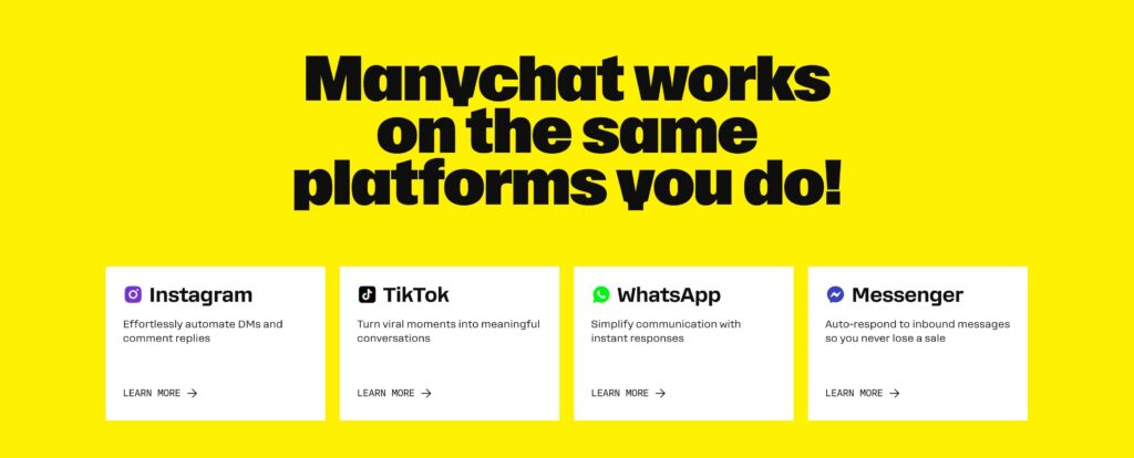 manychat-platforms